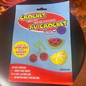 Unbranded crochet craft kit fruit Learn How